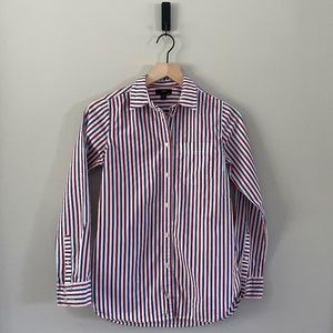 J. Crew Poplin Stripe Shirt